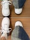 ເກີບ sneakers ແມ່ຍິງ 2026 ພາກຮຽນ spring ຮ້ອນແບບໃຫມ່ versatile ຄົນອັບເດດ: ຄົນອັບເດດ: ເກີບກິລາຫນາ sole ເກີບສີຂາວສໍາລັບແມ່ຍິງ