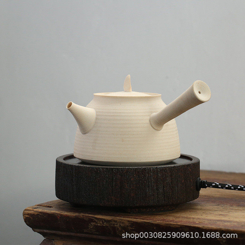 潮汕砂铫壶侧把壶煮茶壶:传统与现代的完美融合,泡茶达人的必备神器!-电焗炉-淘宝百科网