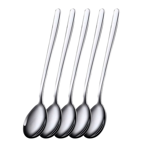 Ложка из нержавеющей стали для домашнего использования, увеличенная толщина, нержавеющая сталь AISI 304