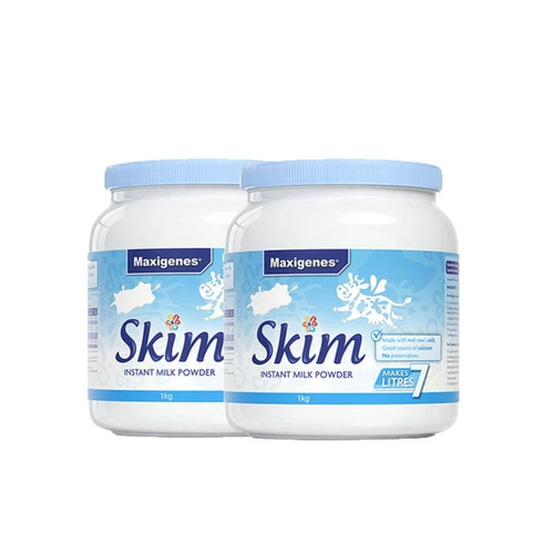 Обезжиренное сухое молоко с высоким содержанием кальция для взрослых Blue Fatty Mecozo, 1 кг, экономичный выбор, подлинное, несколько банок