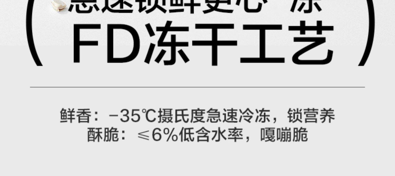 猫冻干零食 鸡胸肉鸡肉粒冻干网易严选0添加