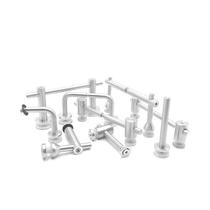 Stainless steel glass stair railing handrail column pendant guardrail bracket support connection fixed clamp bracket accessories