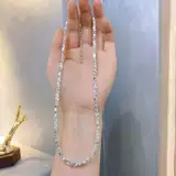 05 Четыре блок для волос с разбитым серебряным ожерельем Light Luxury Tempe