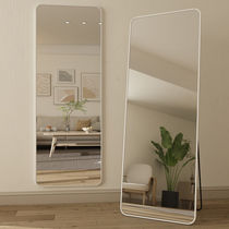 Mirror full-length mirror rental house high-value dressing home floor-to-ceiling mirror wall-mounted girls bedroom makeup wall hanging trial