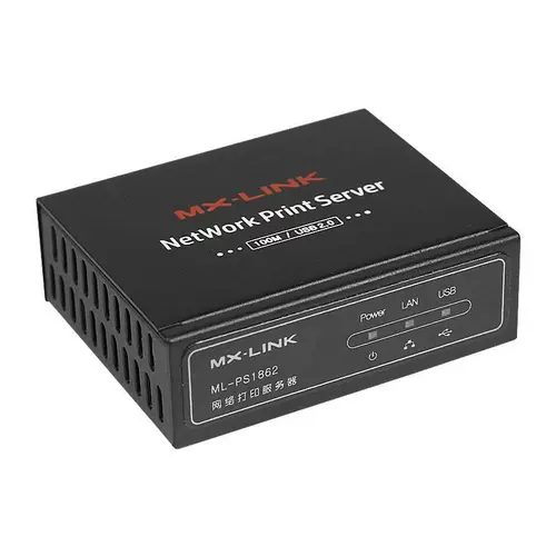 Распечатайте общий сервер LAN Cable USB -принтер в сеть внешнего общего перекрестного кросс -сети Duanyun Print