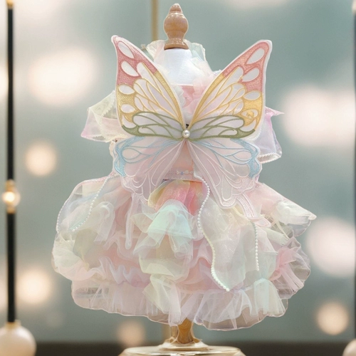 Радужная юбка, милый японский наряд маленькой принцессы