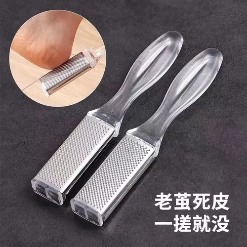 Новый двухсторонний инструмент для потирания ног. Поливка мешка кожи педикюр и каллус снятие педикюр