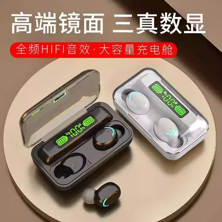 f9 wireless Bluetooth headphones high sound quality without pain wearing no-ear clip-type sports Huawei Apple GM-Taobao