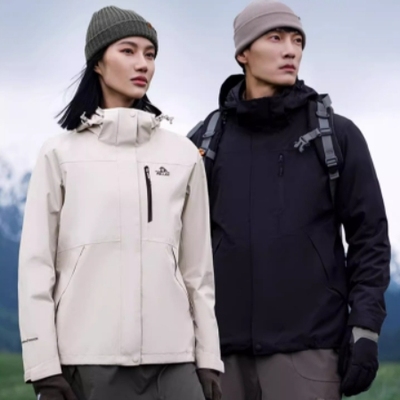 伯希和户外冲锋衣男女款秋冬三合一