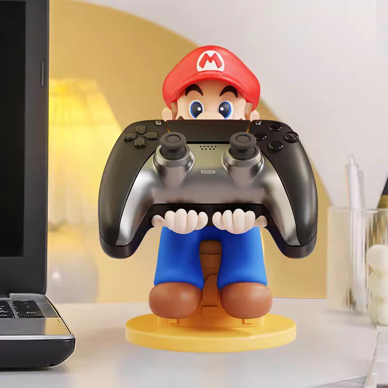 Mario Game Controller Stand Base Ps4 Ps5 Xbox Display Stand Desktop Remote Control Glasses Storage Ornament