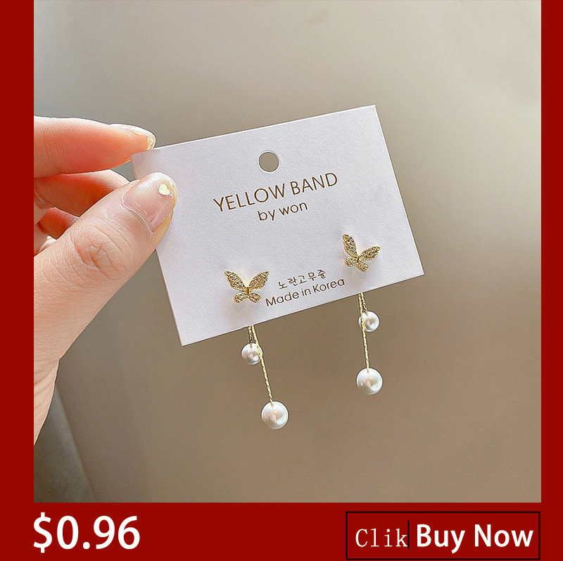 Серьги 2023 new crystal flower drop earrings for women fashion jewe 3099