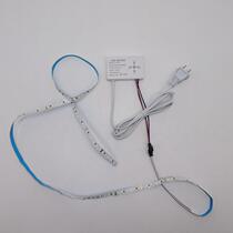 Smart mirror touch switch bathroom cabinet door mirror driver-free integrated touch induction power supply single open three colors