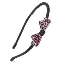 Iron Water Drill Korea New K Hair Stirrup Bow Tie Head Stirrup Press Haircut With Teeth Slim Edge Adjustable Hair Accessories