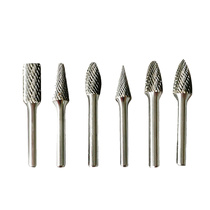 Hard tungsten steel grinding head rotary file electric drill engraving machine grinding tool washer knife alloy grinding head 6mm grinding head