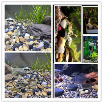 Pebbles Yuhua stone raw stone natural small stones fish tank flower pot goose soft stone decorative potted gardening colorful stone