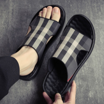Slippers for men to wear Korean style trendy summer outdoor personality beach sandals mens Internet celebrity sandals 2022 new youth