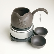 Northwest Canned Tea Electric Stove Tea Maker Gansu Tea Canister Heating Electric Stove Tea Set Fair Cup Tianshui Longnan