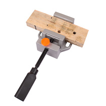 Aluminum alloy lightweight fast flat nose vise bench vise can be equipped with bench drill electric drill bracket opening 68MM