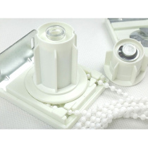 Rams silk zipper roller blind curtain accessories up and down curtain pull rope pull bead manual controller bracket base