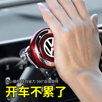 Car steering wheel booster with bearing one-hand steering car ball metal direction effort saving car and large truck