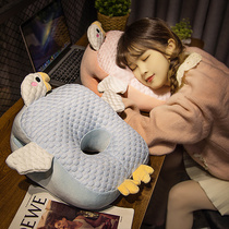 Bingdoudou Big Goose Ice Silk Nap Pillow Office Pillow Student Use Sleeping Pillow Neck Pillow Can Be Used as a Hand Pillow