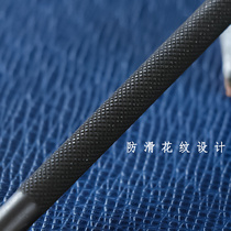 Zhihui black flower pole one-word chop Japanese-style flat chop handmade leather goods hardware lock magnetic buckle installation opening tool