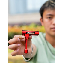 SAGA skateboard tool T-type wrench multi-functional double-warp longboard fish board debugging is easy to carry and foldable