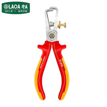 Old AVDE electrician insulated wire stripper unplugging wire breaker cable stripper stripping pliers 1000V German certification