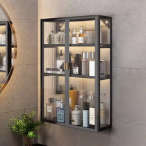 German bathroom wall storage cabinet without punching cosmetics shower gel shampoo bathroom storage rack