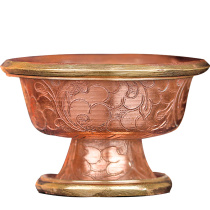 Nepalese pure copper water bowl and cup seven water purification bowls hand-carved mini size 5 57 pieces