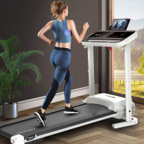K500 treadmill household small folding treadmill silent sports treadmill with audio gift cross-border direct supply