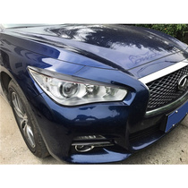 14 to 21 Infiniti Q50 Q50L carbon fiber eyebrows modified decorative angry eye headlight eyebrows in stock