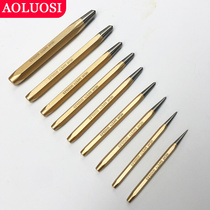 Center punch punch 9 piece set professional grade punch tip punch fitter drilling positioning alloy 613065