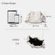 Official Website C&K Flagship Store Bucket Bag for Women 2026 New Model Crossbody Bag Genuine Leather High-End Chain Bag