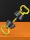 Kettlebell Handle, Eco-Friendly Dumbbell, Electroplated Dumbbell, Kettlebell Handle Adapter, Adjustable Weight, Fitness Push-Ups
