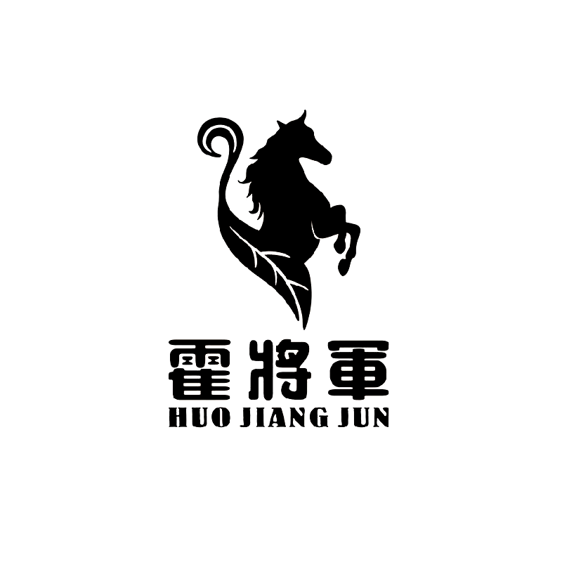 霍将军茶叶旗舰店的LOGO