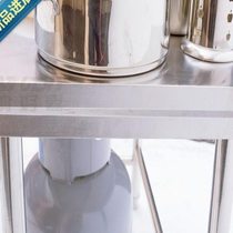 Kitchen table multi-functional rectangular cooking table single-layer kitchen one-layer operating table stove stand stainless steel