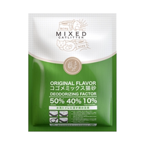 Ah RU Xiaomi mixed cat sand 2 5 kg tofu cat sand deodorized and dust - free bentonite 20 kg