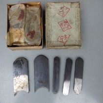 Old goods from the 1970s concave planing blade convex planing blade concave and convex special-shaped iron planing blade nostalgic woodworking tools produced in Ningjin