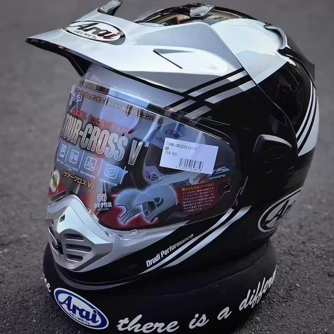 Спот японский Arai Tour cross V Rally 5 внедорожная детour синяя гоночная мотоциклетная шлем