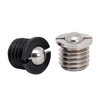FBPJ flange type ball head plunger hit bead positioning bead stainless steel wave bead screw step wave bead screw FBPJS