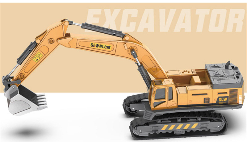 Игрушка toys for boys alloy tractor kids excavator bulldozer miniatu 400