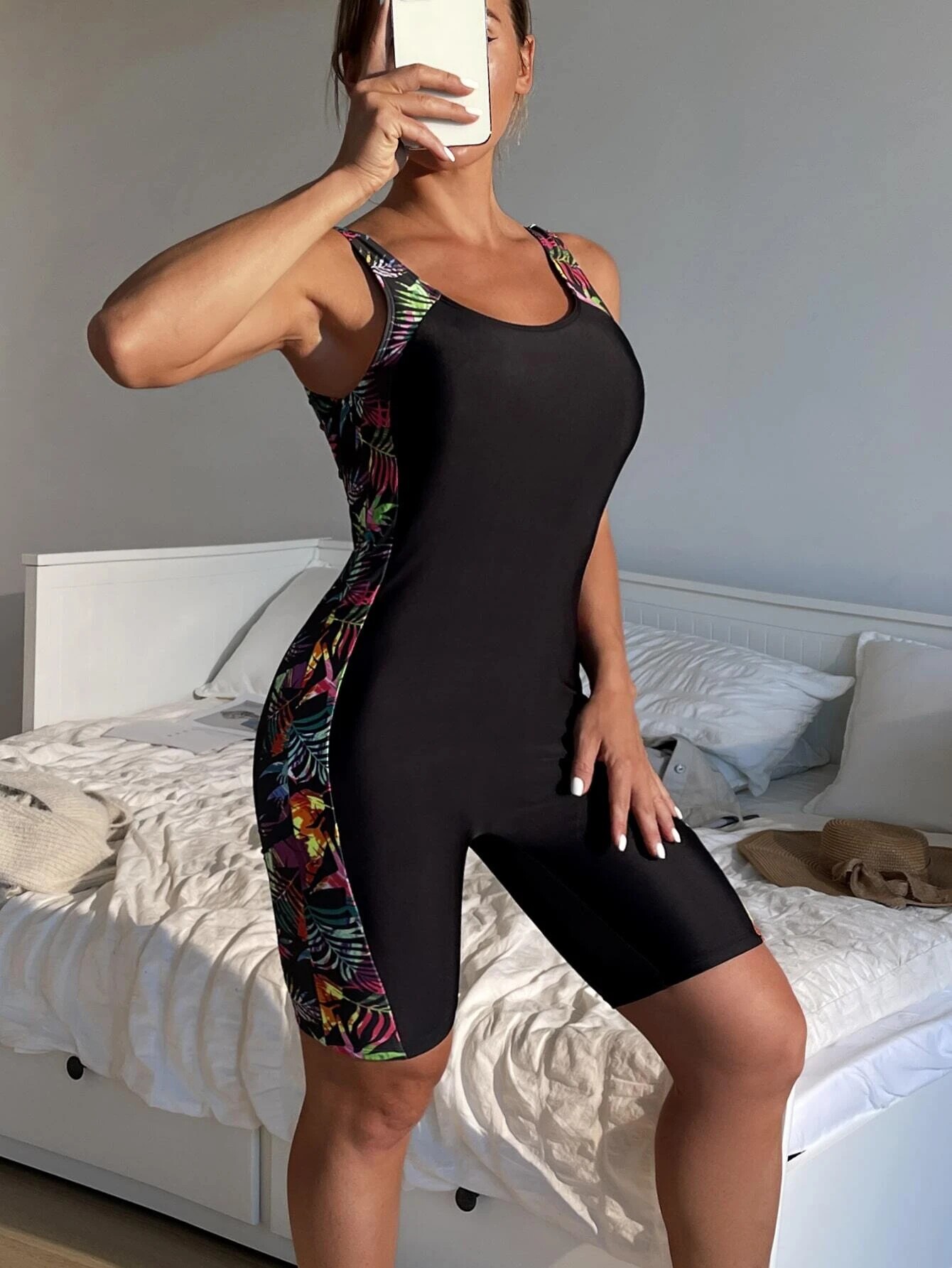Женский бойлг Unitard купания гонщики Athletic One Piec 