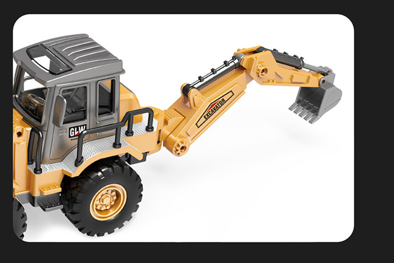 Игрушка toys for boys alloy tractor kids excavator bulldozer miniatu 400