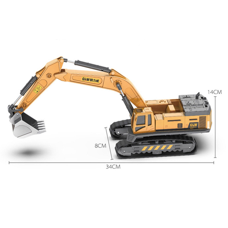 Игрушка toys for boys alloy tractor kids excavator bulldozer miniatu 400