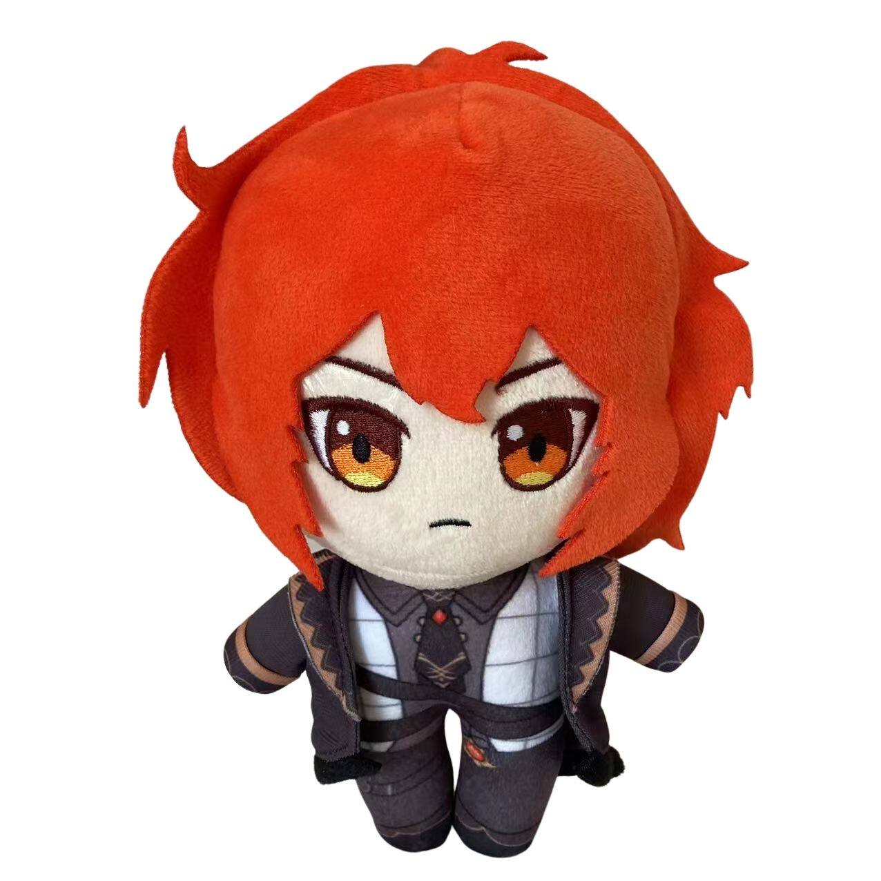 Игрушка genshin impact plush arataki itto ganyu morax zhong li xiao 21st scooter