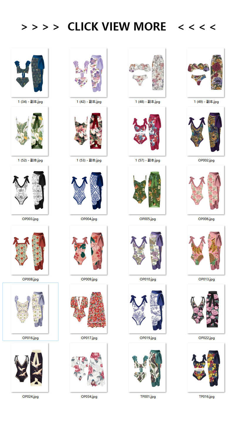 Женская плавках lanswe vintage print split bikini swimwear women set straple OTHER