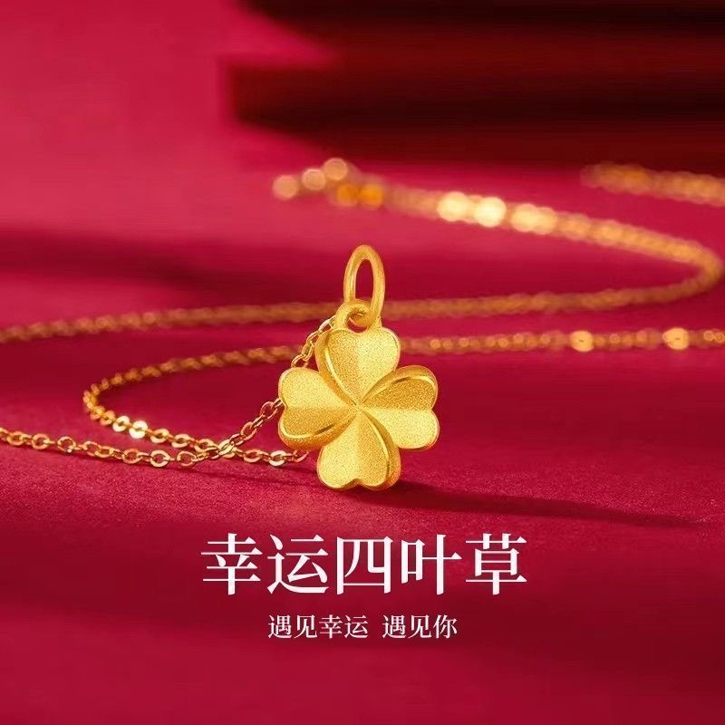 兴隆黄金蝴蝶结项链！金花丝镶嵌洛倾城套链，锁骨链美到心巴上！这波不冲亏麻了