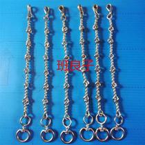 Carriage accessories harness accessories bridle water bit horse forehead red British horse hair comb Maban Liangzi