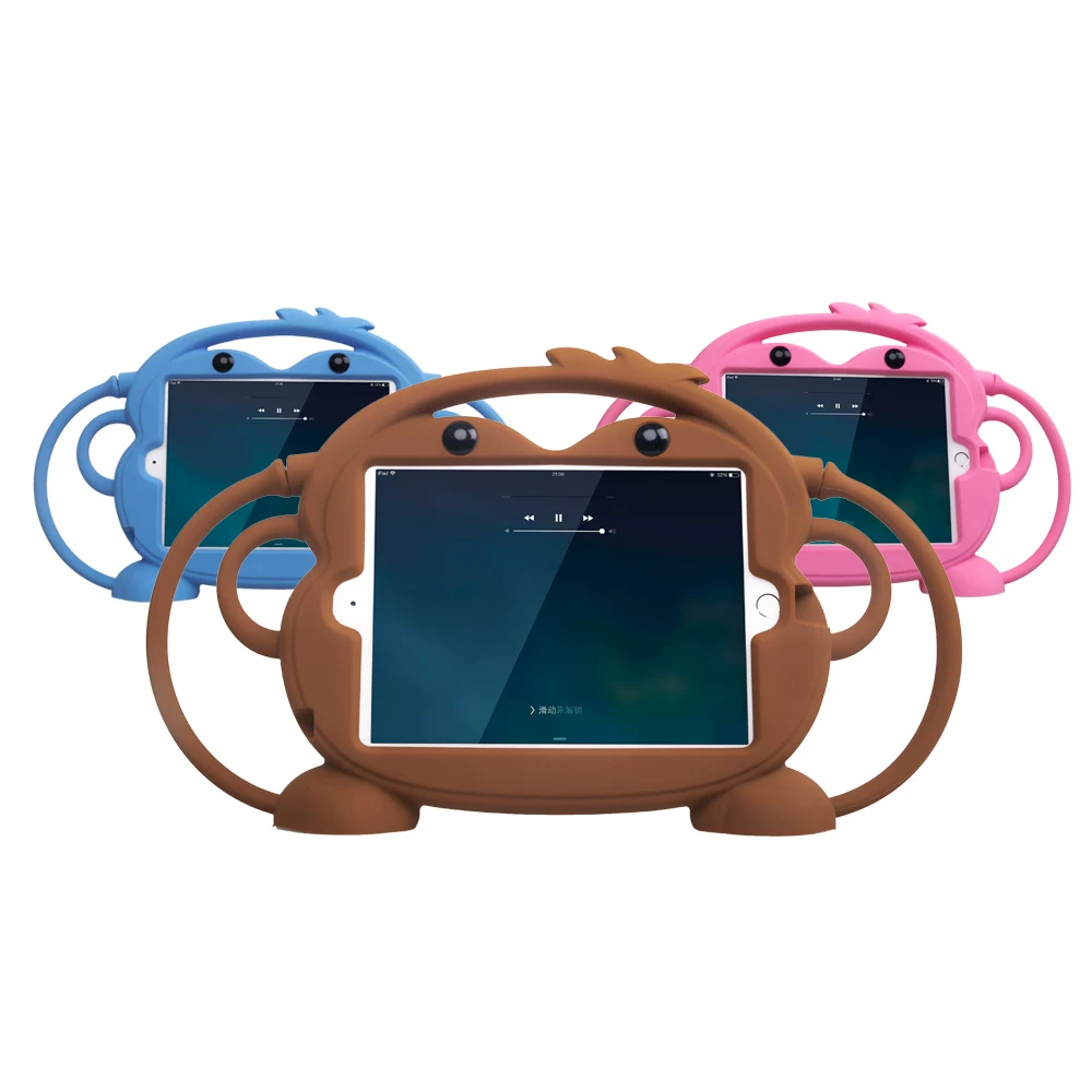 Совместимый силиконовый защитный чехол для Apple, милый мультфильм детский планшет ноутбук, 10.2 дюйма, pro11, 11 дюймов, 2018, защита от падений